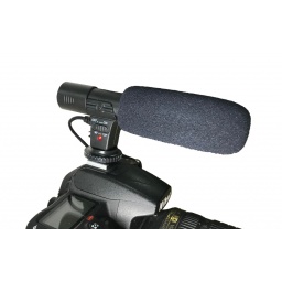 Microfono Estereo para camara DSLR / Reflex Entrevistas Grabacion
