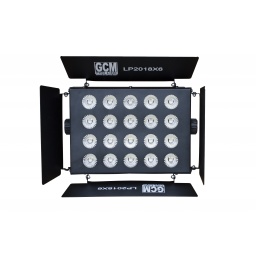 Panel Baador 20 LEDS x 18W RGBWA+UV - LP2018 GCM Pro Line