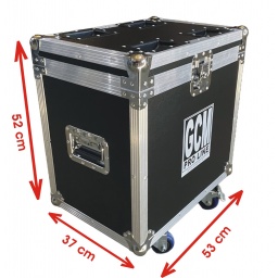 RACK FLYING CASE PARA CABLES Y CABEZA BEAM WASH 36X18W