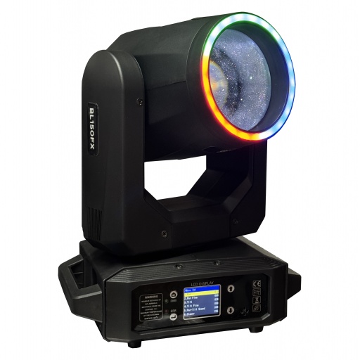 Cabeza movil Beam 150W con aro led GCM DJ Line BL150FX