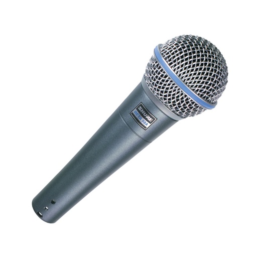 Micrfono Shure BETA 58A Vocal Dinmico Supercardioide de Salida Alta