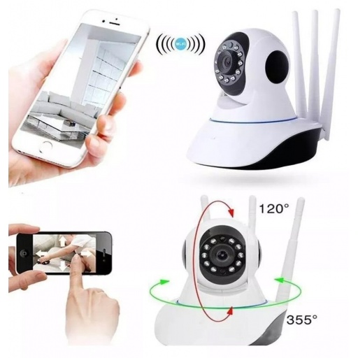 Camara Ip Hd Inalambrico Wifi 720p Iphone Android con Audio