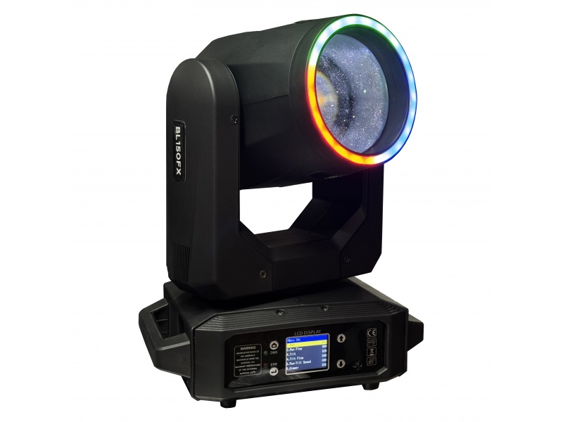 Cabeza movil Beam 150W con aro led GCM DJ Line BL150FX